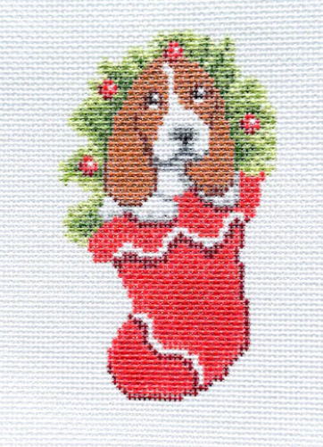 SBS-191 Basset Hound in Stocking