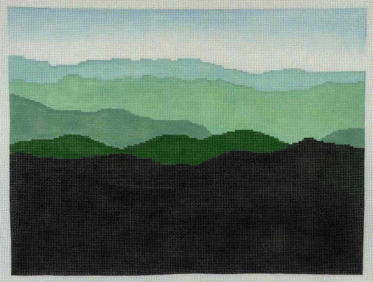 P2GM-18 Large Green Mountains - 18 Mesh