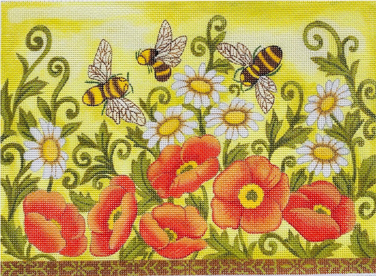 EV-09 Bees and Poppies