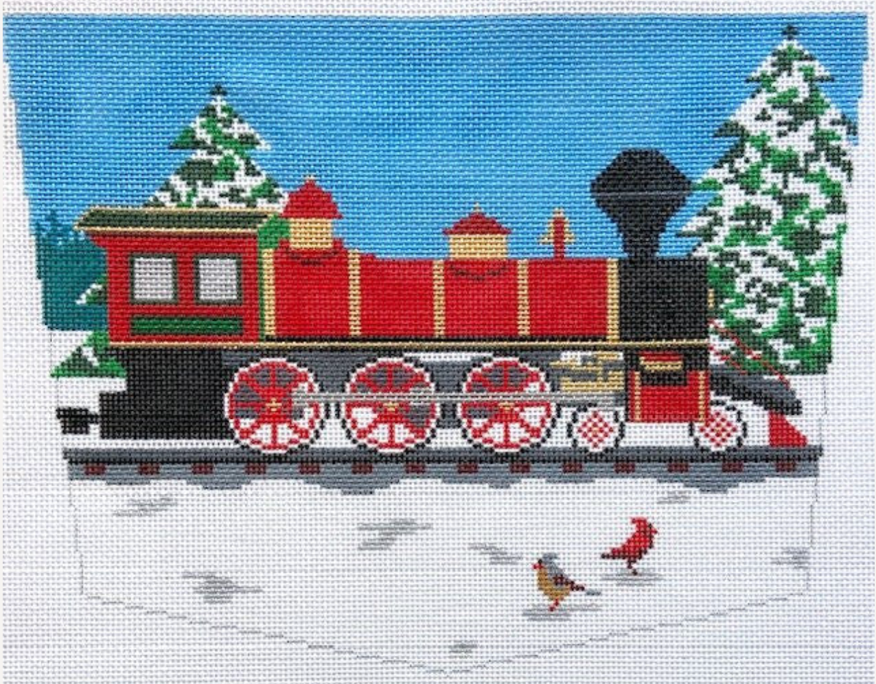 AOK58 Locomotive Stocking Cuff