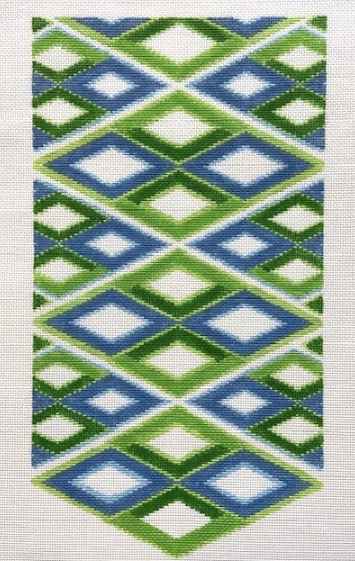 AOK59 Geometric Trifold Clutch