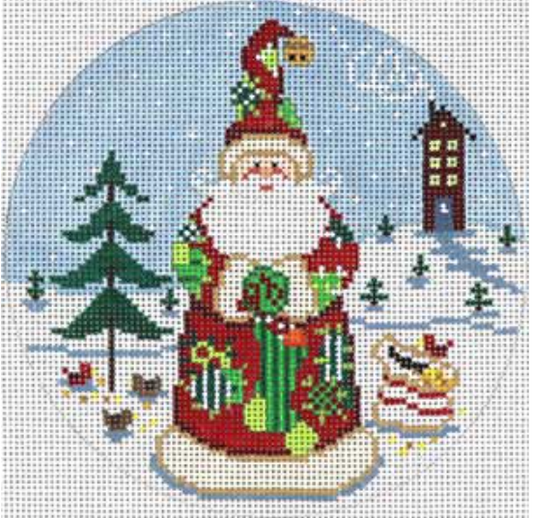 XO-255A Patchwork Santa