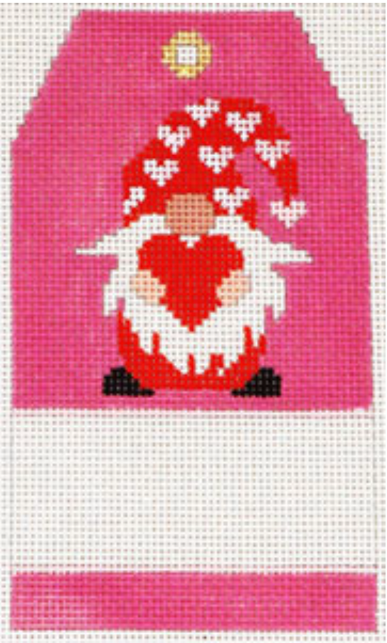 XO-198G Valentine Gnome Gift Tag
