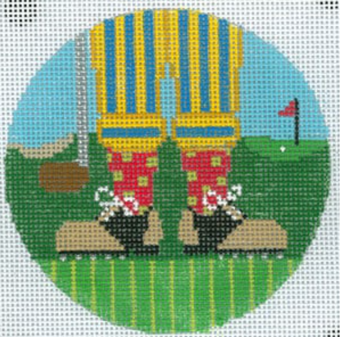 XO-174R Men's Golf Feet - Stripes