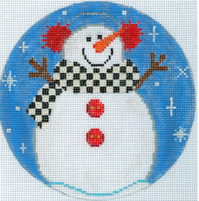XO-186D Snowman with Ear Muffs
