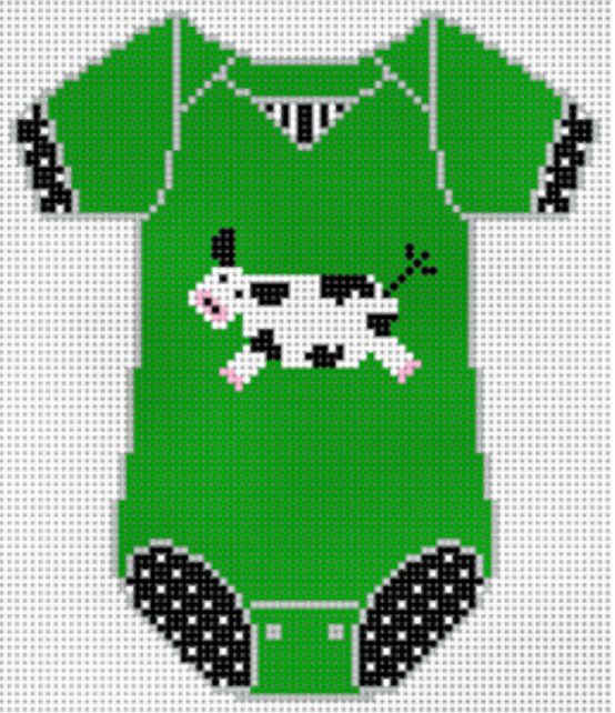 XO-183L Cow Baby Onesie