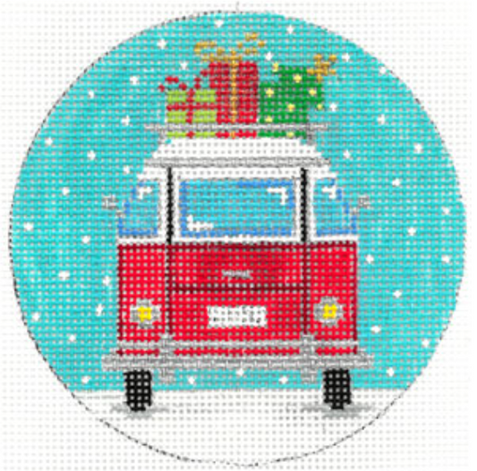 XO-173O Christmas Micro Bus Leaving