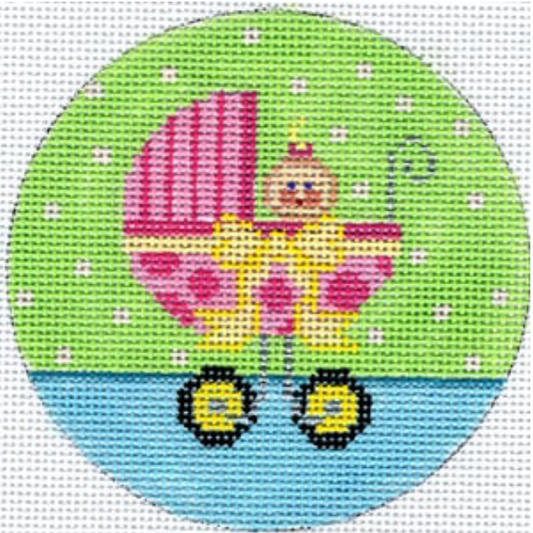 XO-172AA Pink Baby Carriage