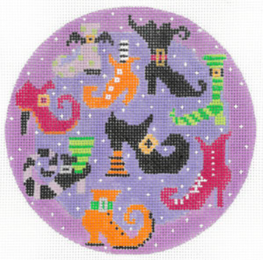 H-13i 13 Days of Halloween - 9 Colorful Witch Boots