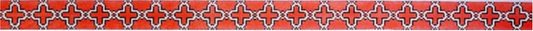 611a Peach Moroccan Tile Belt