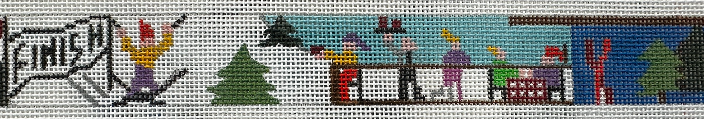 194d E.T. Winter Ski Scene Belt