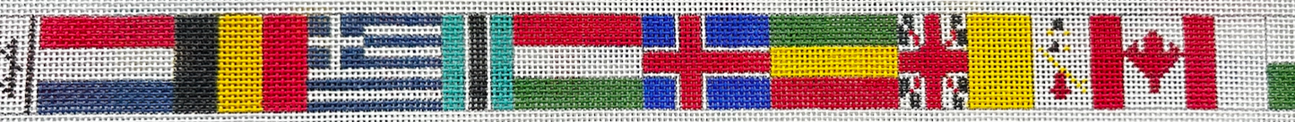 214 International Flags Belt