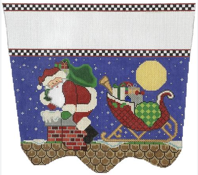 XC-31 Up On the Rooftop Stocking Cuff