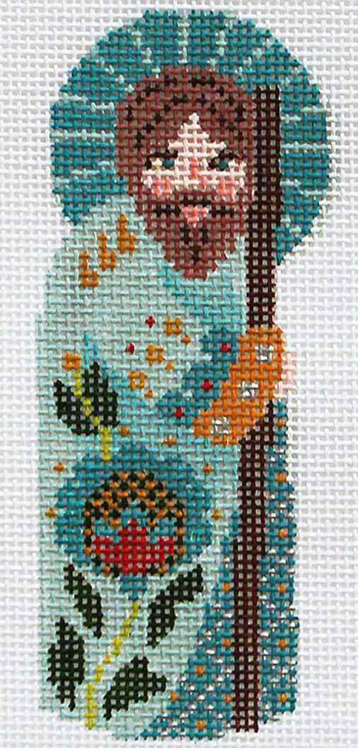AC101 Nativity in Teal - Joseph