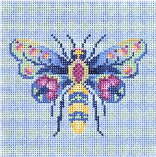 AC036 Garden Bee - Blues