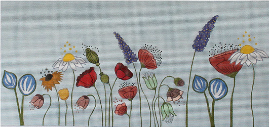 70661-13 Wildflower Lumbar Pillow