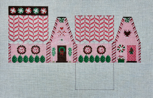 6265 Peppermint 3D Gingerbread House