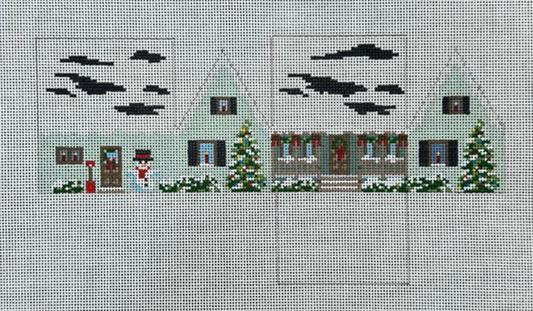 5534 Green Christmas 3D Mini House