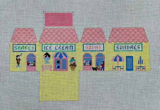 5533 Ice Cream Parlor 3D House