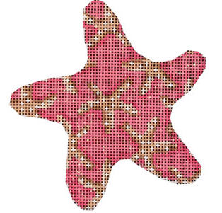 CT1758P Starfish on Starfish Ornament - Pink
