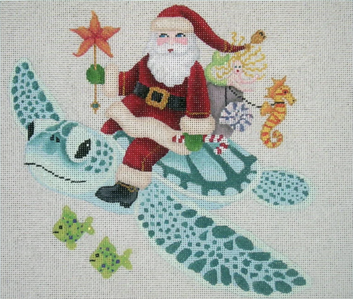 B-211 Santa on Sea Turtle