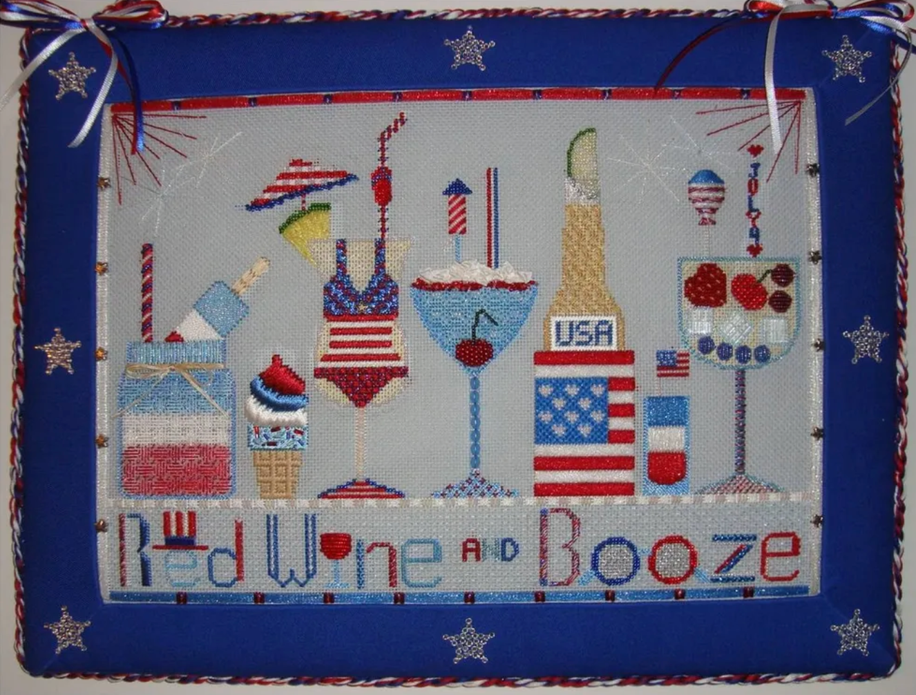 SMF Red White And Booze With Guide And Embellishments