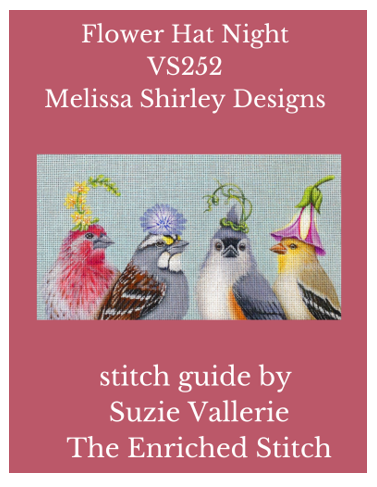 VS252 Flower Hat Night Stitch Guide