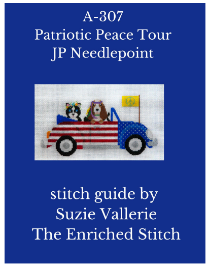 A307 Pets on Patriotic Tour Stitch Guide