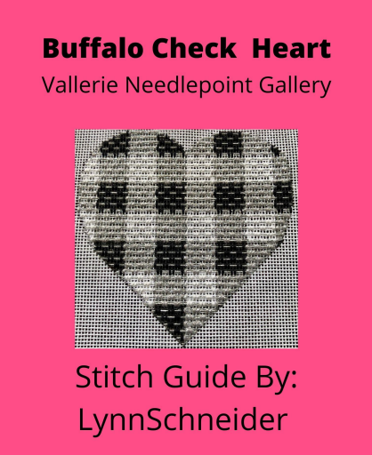 O-02 Buffalo Check Heart Stitch Guide