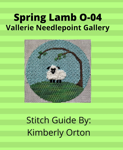 O-04 Spring Lamb Stitch Guide