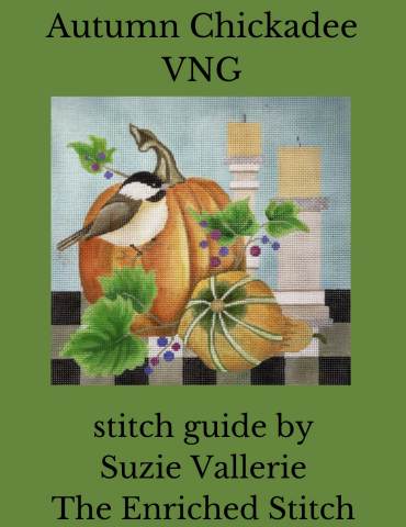 AL-045 Autumn Chickadee Stitch Guide