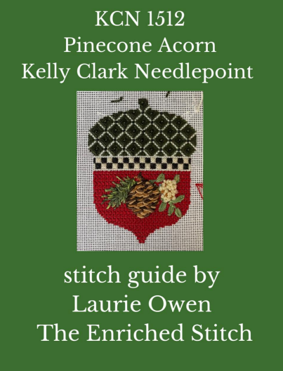 KCN1512 Christmas Pinecone Acorn Stitch Guide