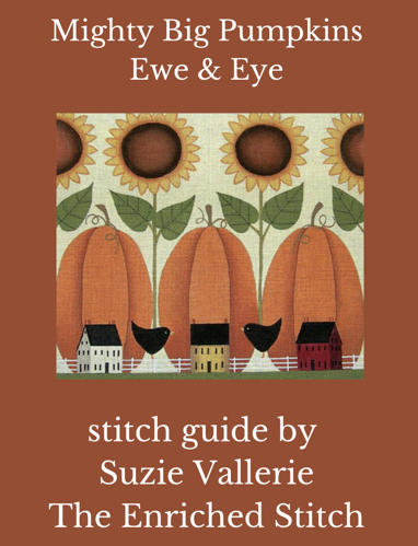 EWE-361 Mighty Big Pumpkins Stitch Guide