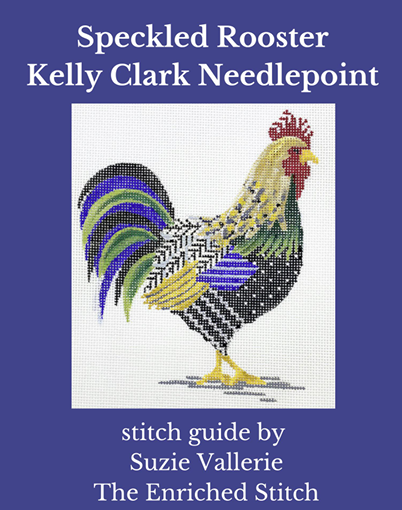 KCN497 Speckled Rooster Stitch Guide