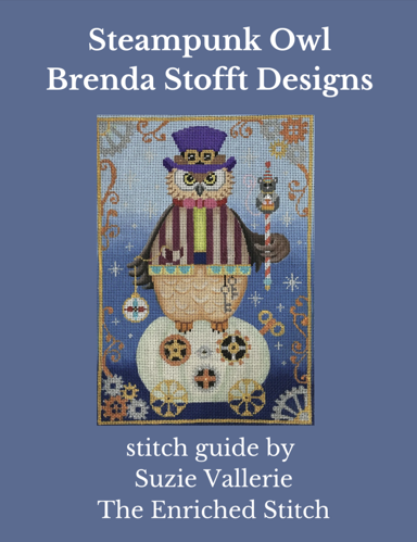 B-349 Steampunk Owl Stitch Guide