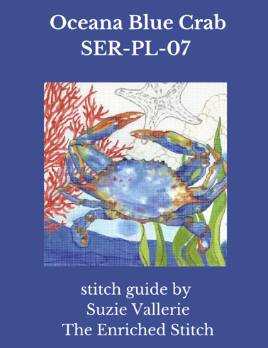 SER-PL-07 Oceana Blue Crab Stitch Guide