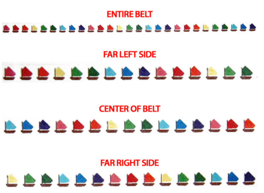 501 Rainbow Fleet Belt
