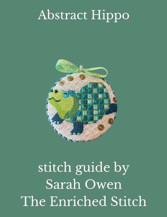 H292 Abstract Hippo Stitch Guide