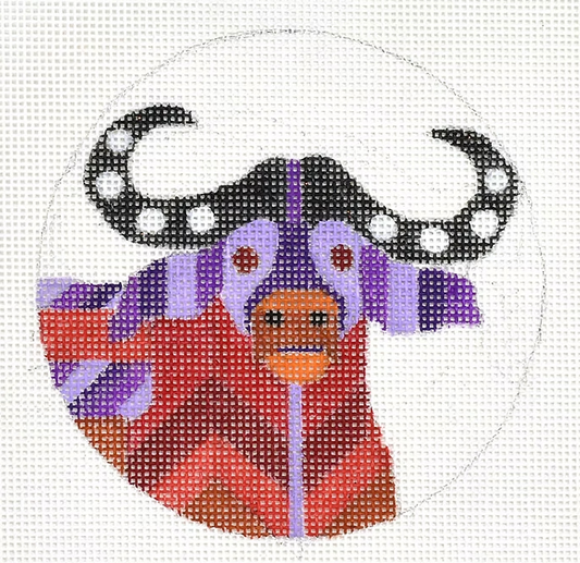 H291 Abstract Water Buffalo