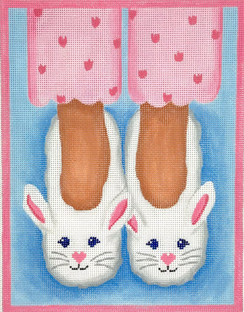 PL-524 Here's Looking At Shoe - Bunny Slippers