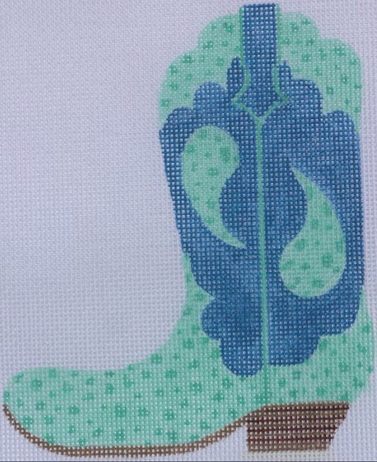 CB-06L Ostrich Paisley Cowboy Boot