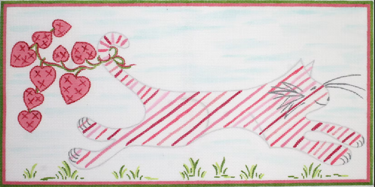 JW-PL-09 Kitty Running through Grass