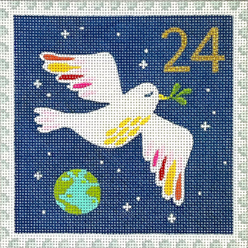 KH-PL-24 Advent Stamp - Peace on Earth