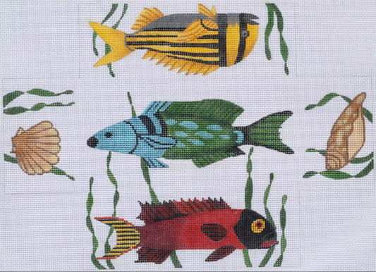 BR-10 Tropical Fish Brick Cover