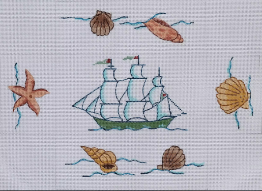 BR-22 Clipper Ship Brick Cover