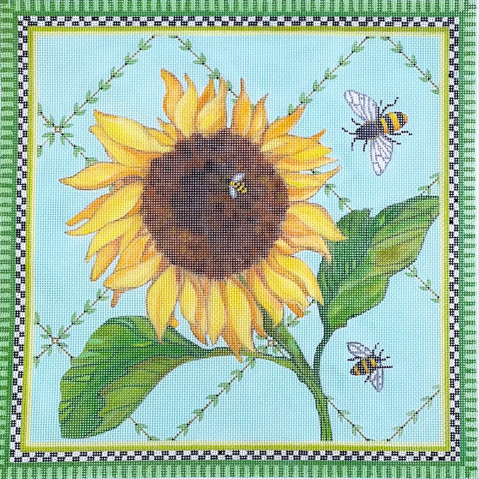 SER-PL-05 Sunflower and Bees
