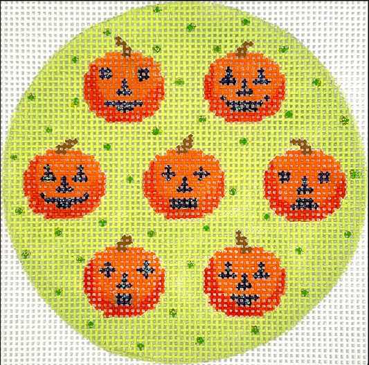 OM-406 Jack O'Lanterns Mini Round