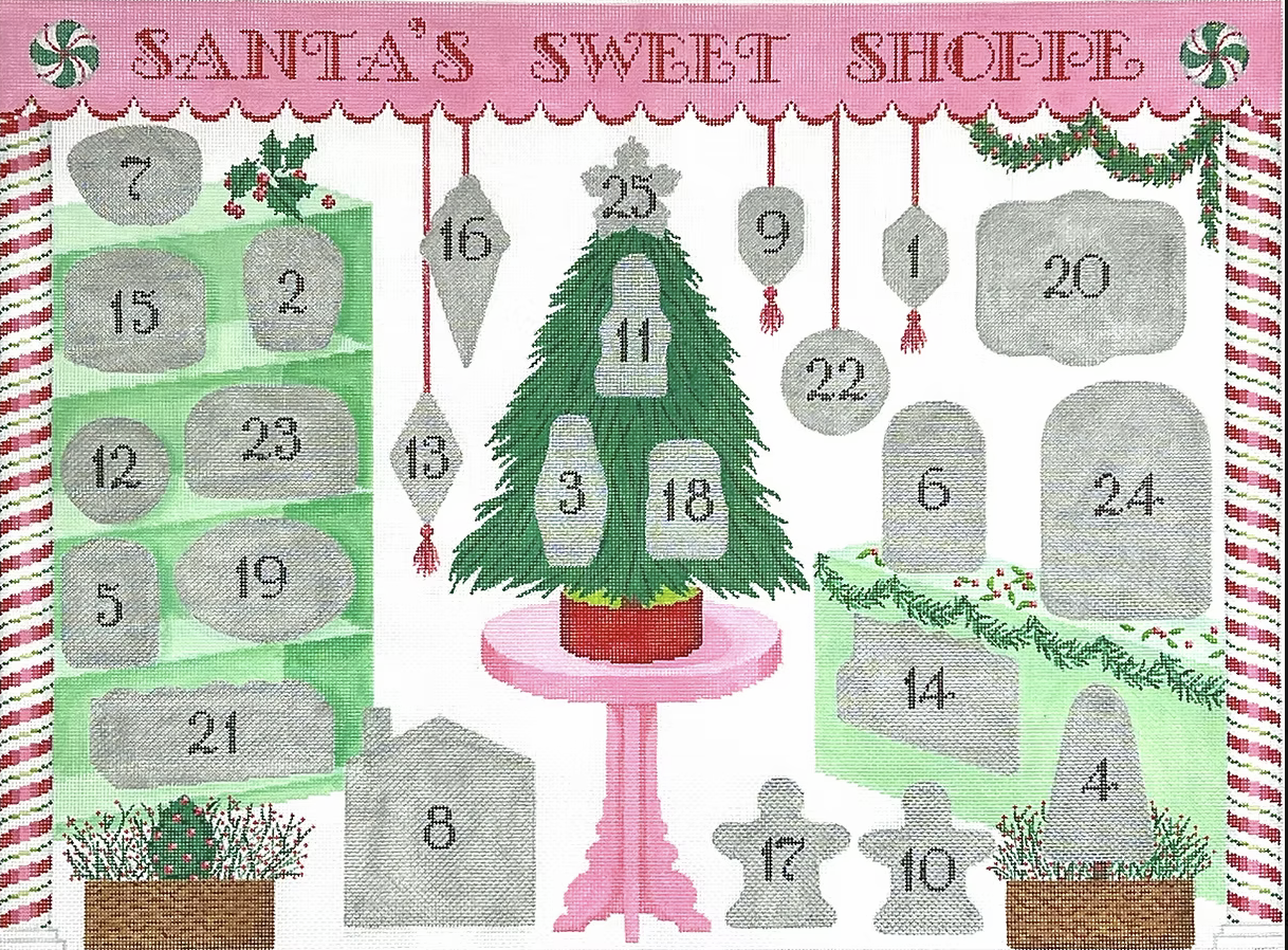 ADV-02 Santa's Sweet Shoppe Advent Calendar