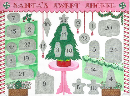 ADV-02 Santa's Sweet Shoppe Advent Calendar