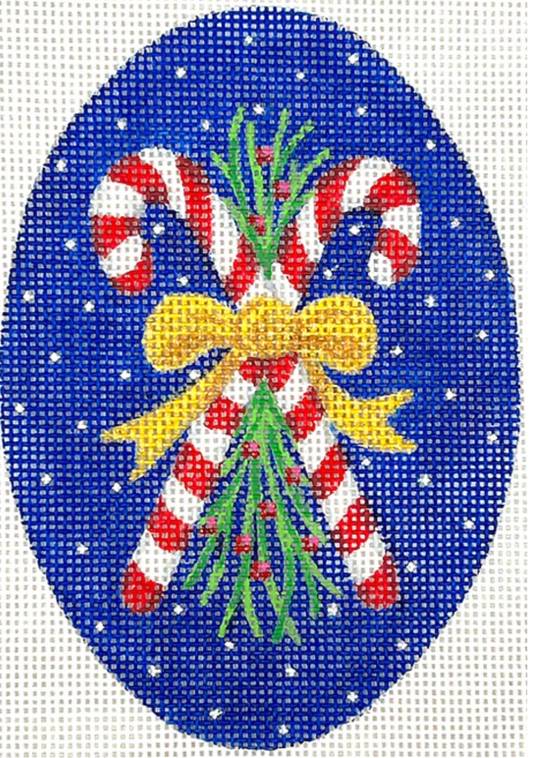 XM-44 Candy Canes with Gold Bow